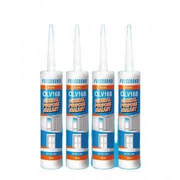 Acid Acetoxy Tube Glass Acrylic Wall Mastic Silicone Sealant